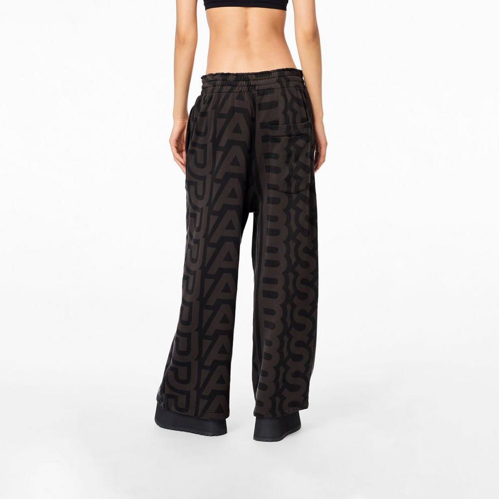 Marc Jacobs Monogram Oversized Sweatpants Nohavice Damske Čierne | QCYD-97236