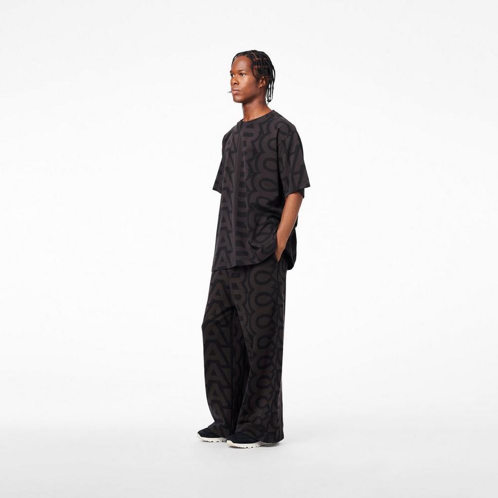 Marc Jacobs Monogram Oversized Sweatpants Nohavice Damske Čierne | QCYD-97236