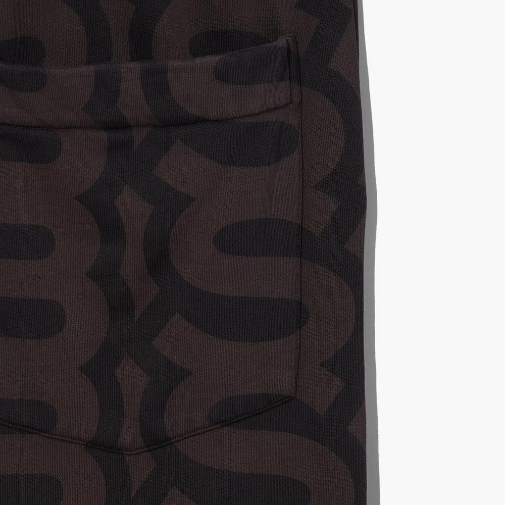 Marc Jacobs Monogram Oversized Sweatpants Nohavice Damske Čierne | QCYD-97236