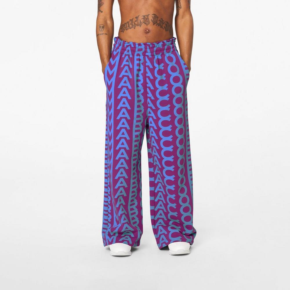 Marc Jacobs Monogram Oversized Sweatpants Nohavice Damske Nachový Modre | VPDG-37960
