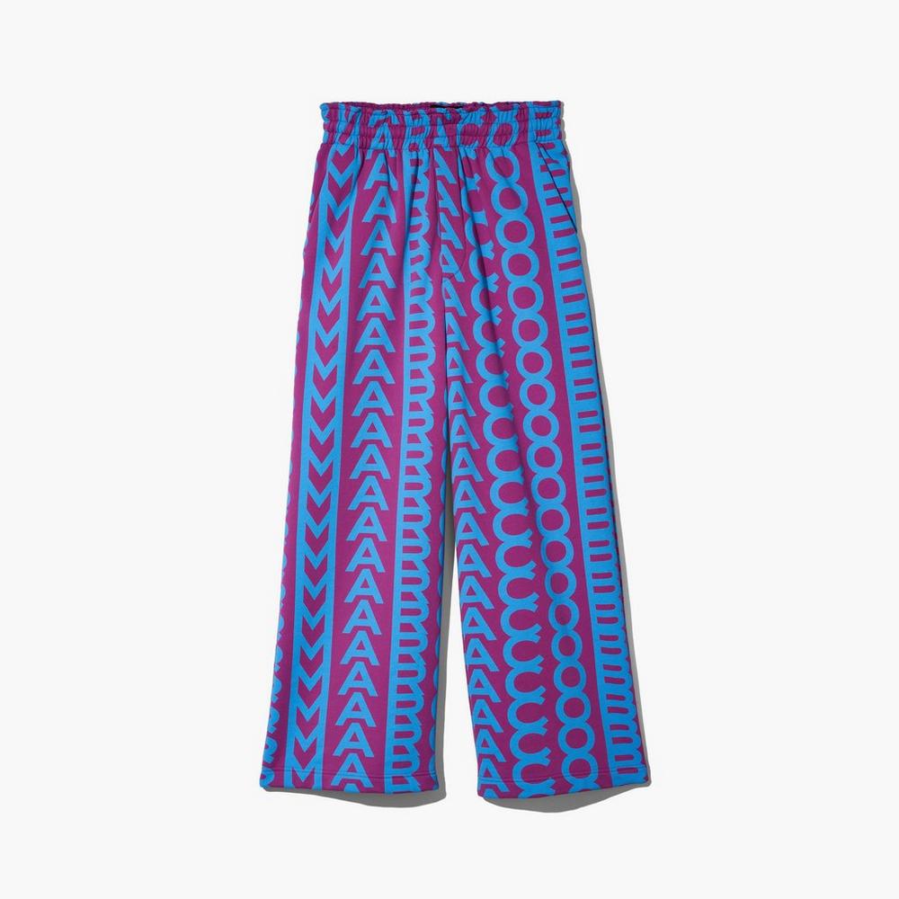 Marc Jacobs Monogram Oversized Sweatpants Nohavice Damske Nachový Modre | VPDG-37960