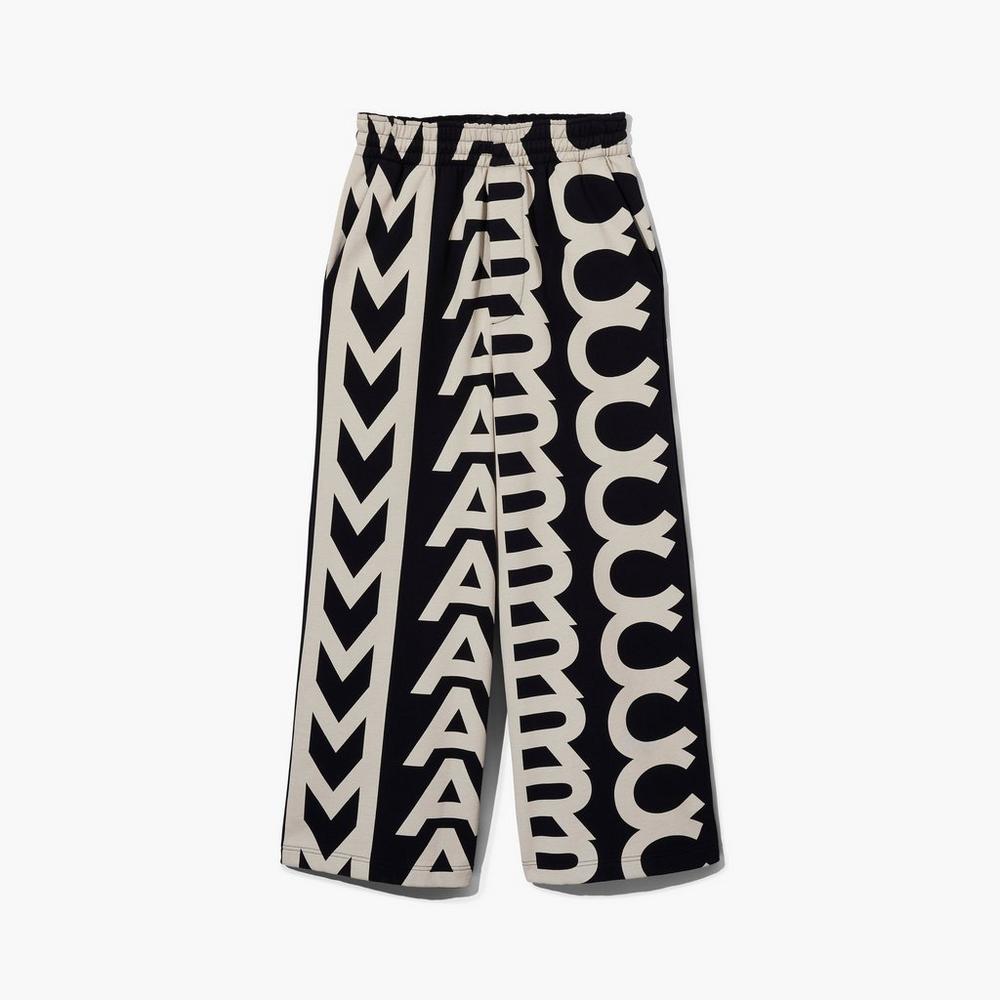 Marc Jacobs Monogram Oversized Swetpants Nohavice Damske Čierne | HJTB-41329