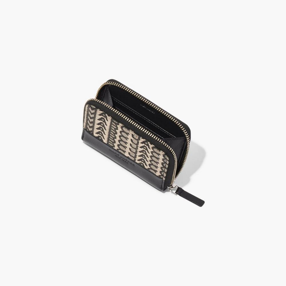 Marc Jacobs Monogram Zip Around Male Penazenky Damske Béžové Viacfarebný | OTNA-23071