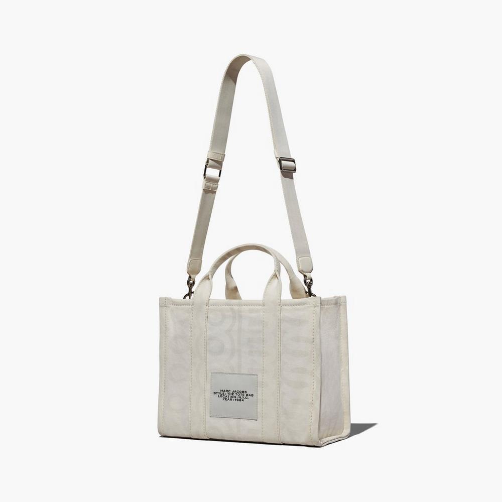 Marc Jacobs Outline Monogram Medium Prenosná Taška Damske Biele | HZOW-14085
