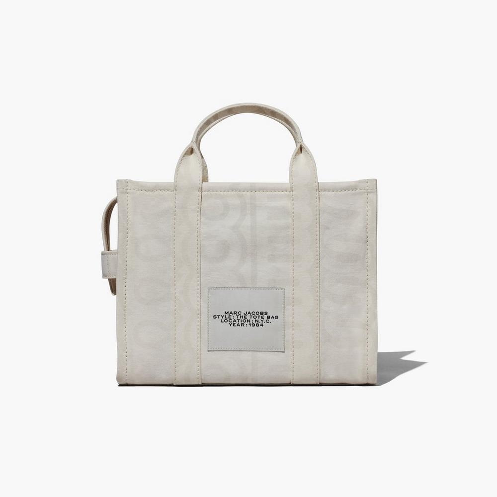 Marc Jacobs Outline Monogram Medium Prenosná Taška Damske Biele | HZOW-14085