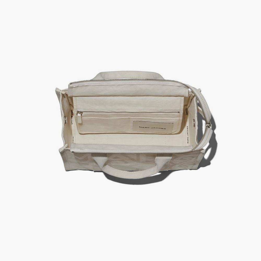 Marc Jacobs Outline Monogram Medium Prenosná Taška Damske Biele | HZOW-14085