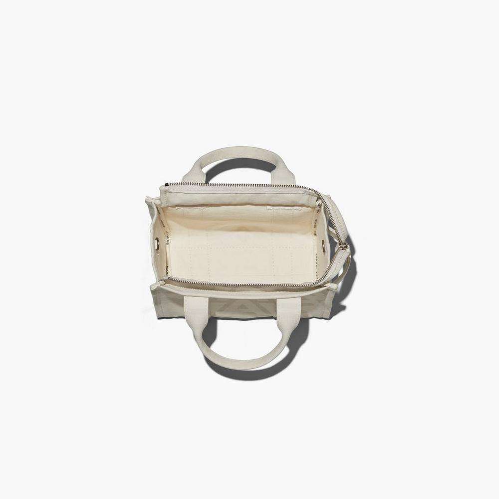 Marc Jacobs Outline Monogram Mini Crossbody Kabelka Damske Biele | KZTW-60134