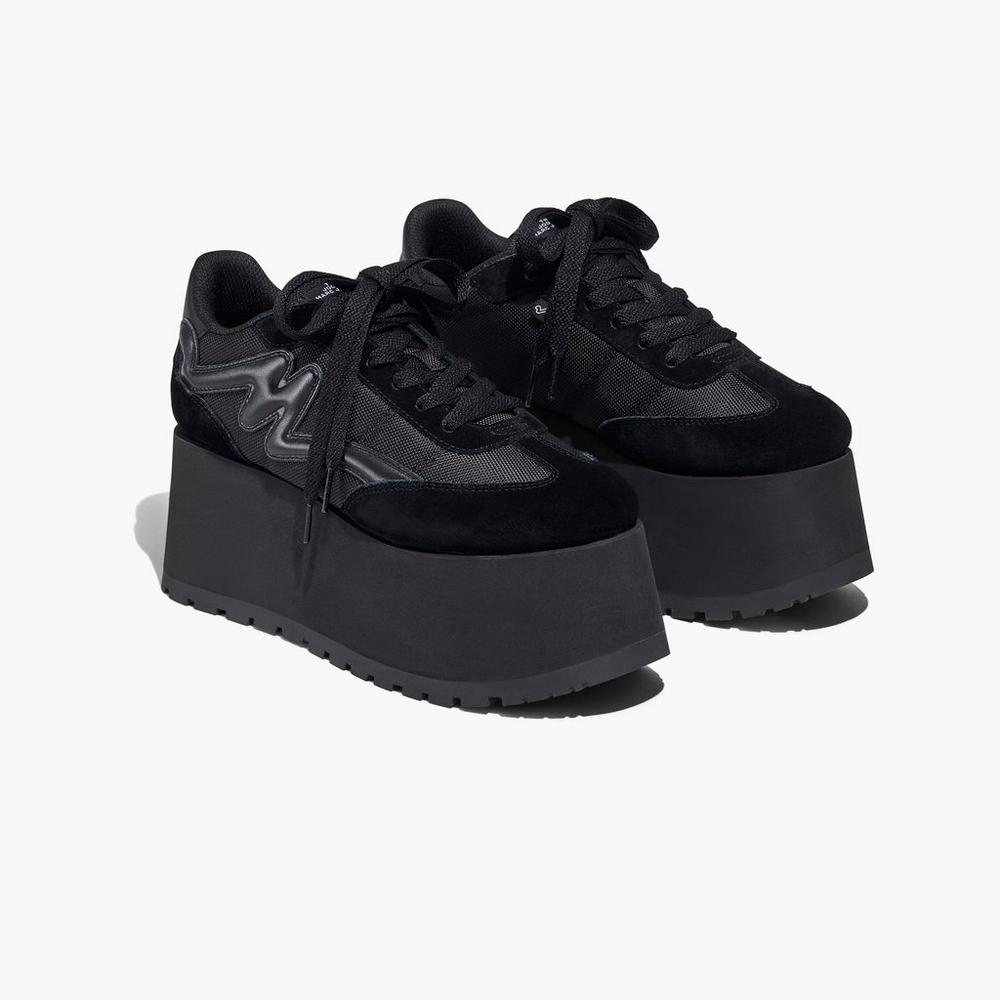 Marc Jacobs Platforme Jogger Tenisky Damske Čierne | XSTJ-54362