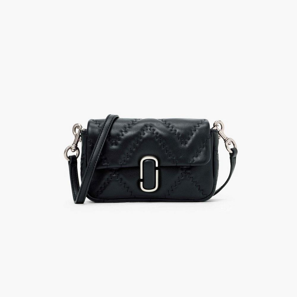 Marc Jacobs Prešívané Leather J Marc Mini Tašky Damske Čierne | IGPR-03498
