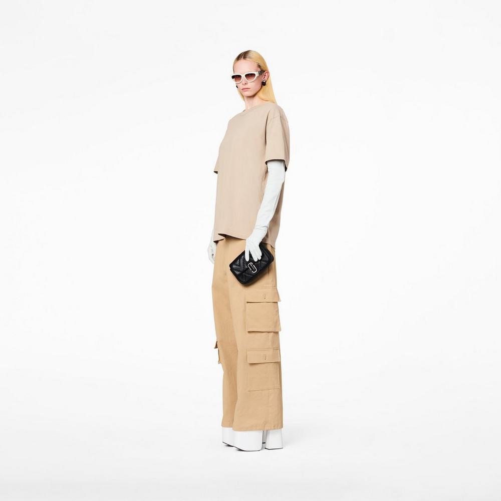 Marc Jacobs Prešívané Leather J Marc Mini Tašky Damske Čierne | IGPR-03498