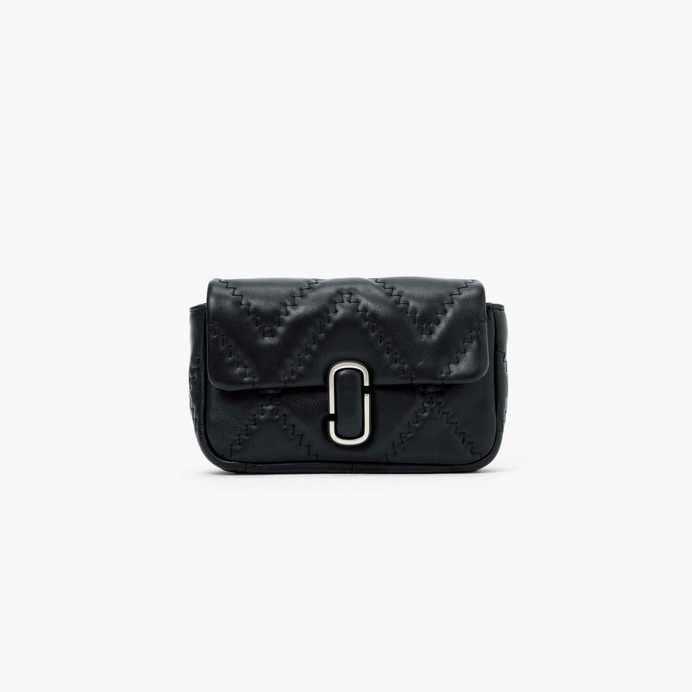 Marc Jacobs Prešívané Leather J Marc Mini Tašky Damske Čierne | IGPR-03498