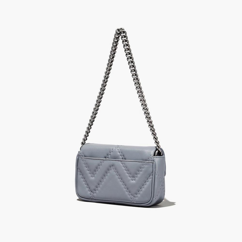 Marc Jacobs Prešívané Leather J Marc Mini Tašky Damske Siva | VXJI-19328