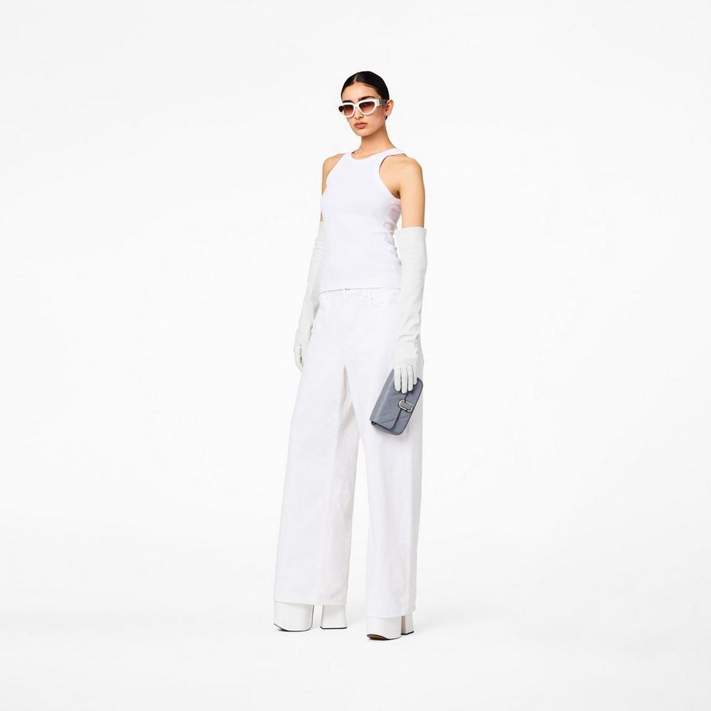 Marc Jacobs Prešívané Leather J Marc Mini Tašky Damske Siva | VXJI-19328