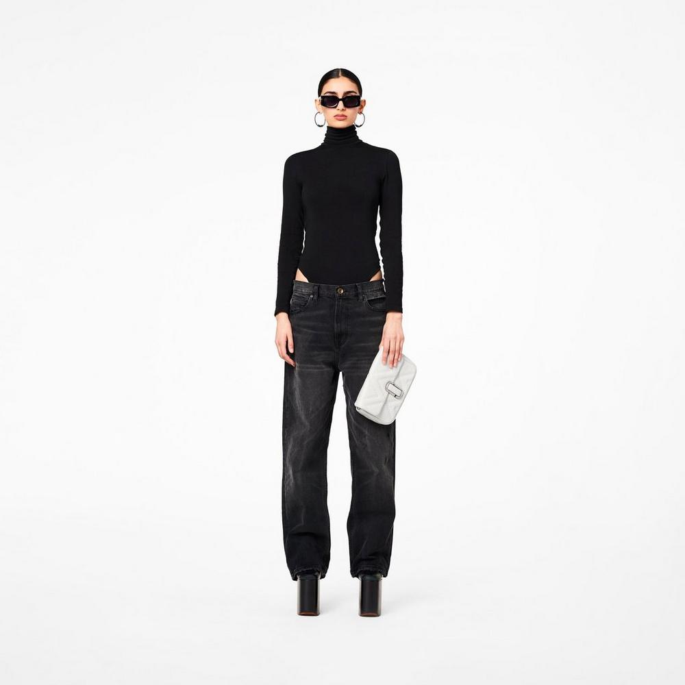 Marc Jacobs Prešívané Leather J Marc Taška Cez Rameno Damske Biele | YXRB-78263