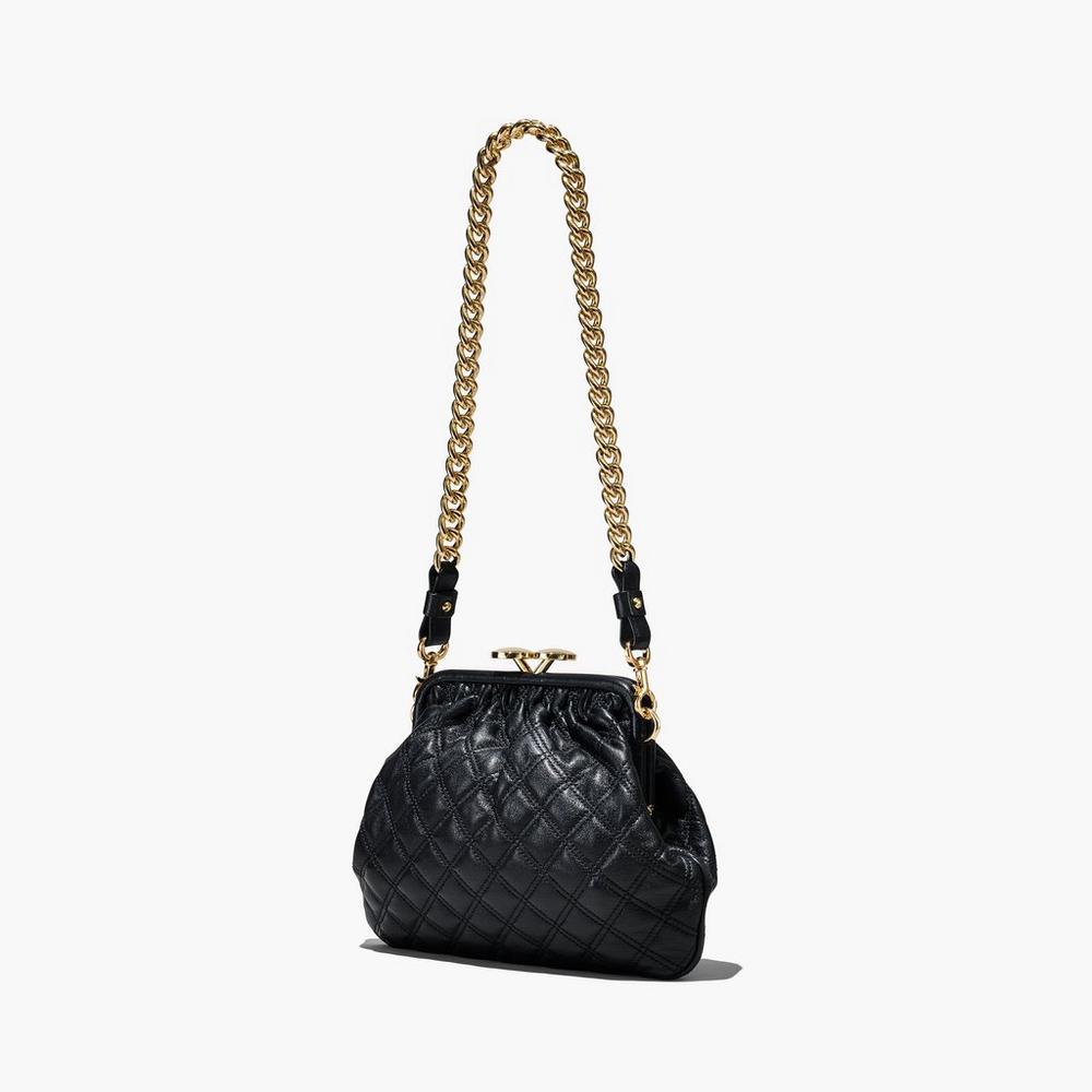 Marc Jacobs Re-Edition Prešívané Leather Little Taška Cez Rameno Damske Čierne | BYFN-74598