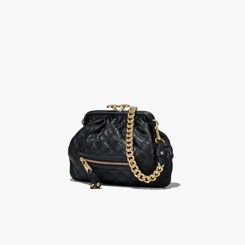 Marc Jacobs Re-Edition Prešívané Leather Little Taška Cez Rameno Damske Čierne | BYFN-74598