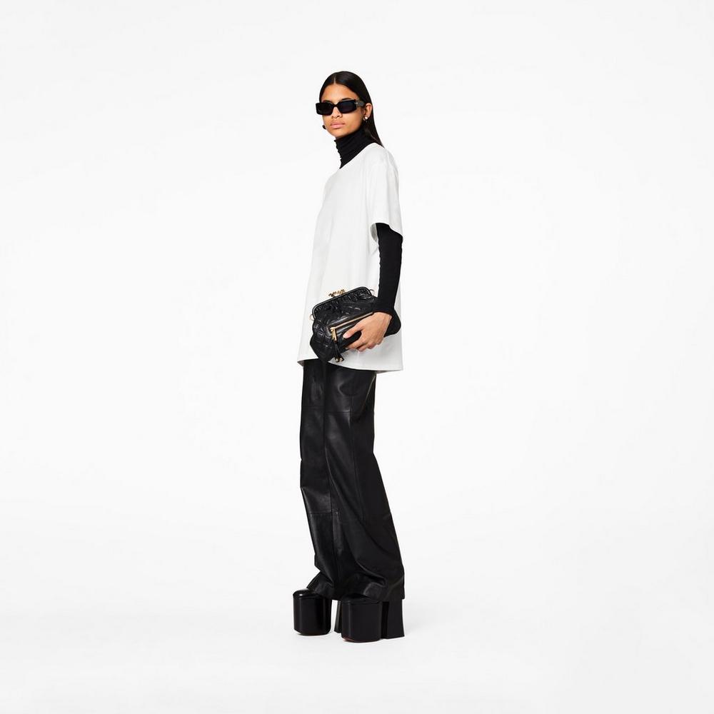 Marc Jacobs Re-Edition Prešívané Leather Little Taška Cez Rameno Damske Čierne | BYFN-74598