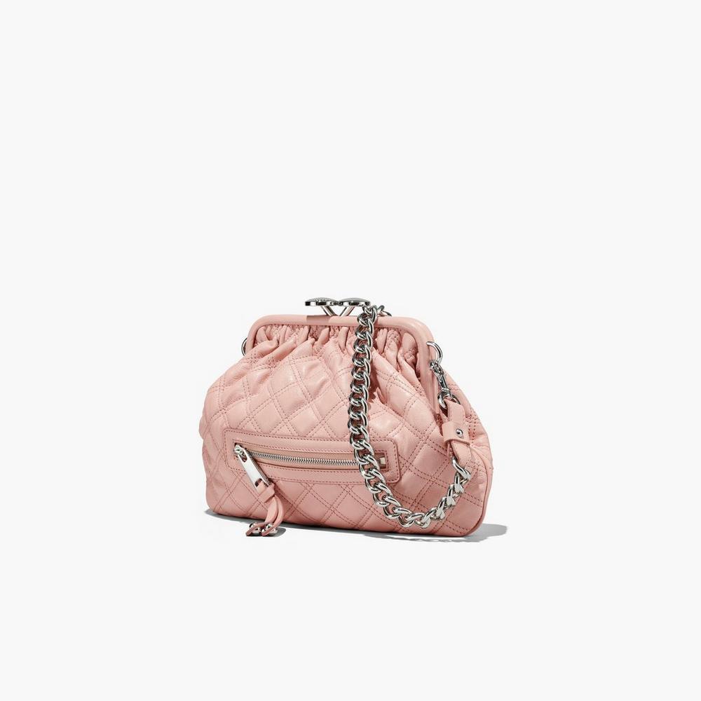 Marc Jacobs Re-Edition Prešívané Leather Little Taška Cez Rameno Damske Ruzove | LGAJ-59142