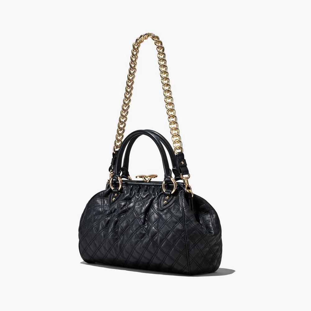 Marc Jacobs Re-Edition Prešívané Leather Taška Cez Rameno Damske Čierne | MVHX-74895