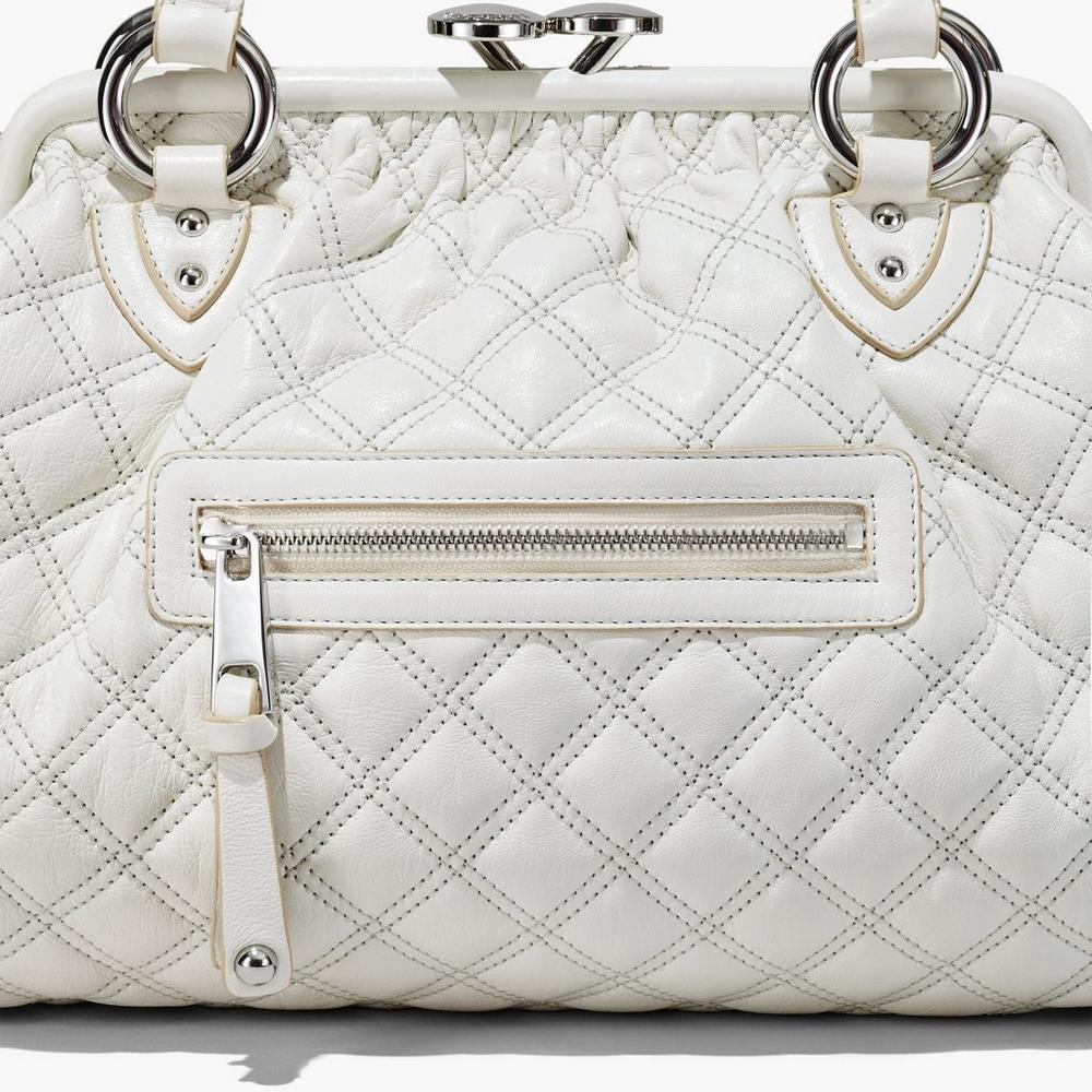 Marc Jacobs Re-Edition Prešívané Leather Taška Cez Rameno Damske Biele | SDBO-37564