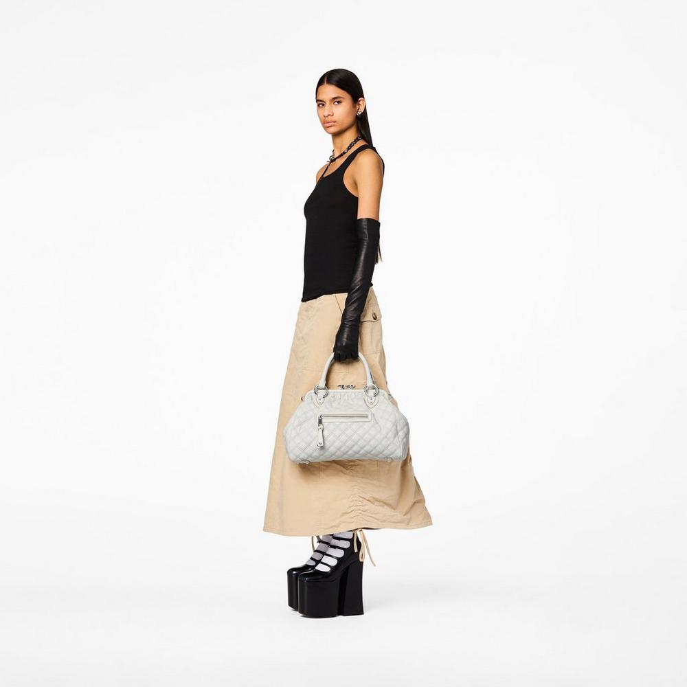 Marc Jacobs Re-Edition Prešívané Leather Taška Cez Rameno Damske Biele | SDBO-37564