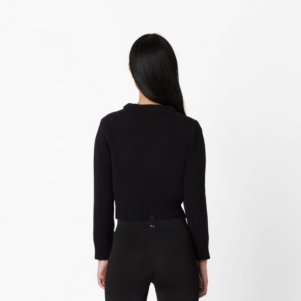 Marc Jacobs Shrunken Svetre Damske Čierne | DOLX-05149