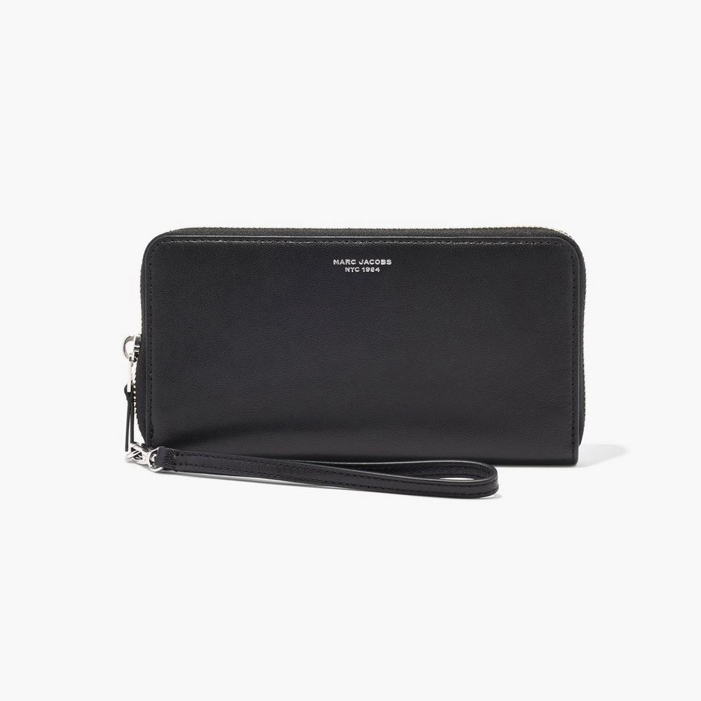 Marc Jacobs Slim 84 Continental Wristlet Velke Penazenky Damske Čierne | BKDO-14398