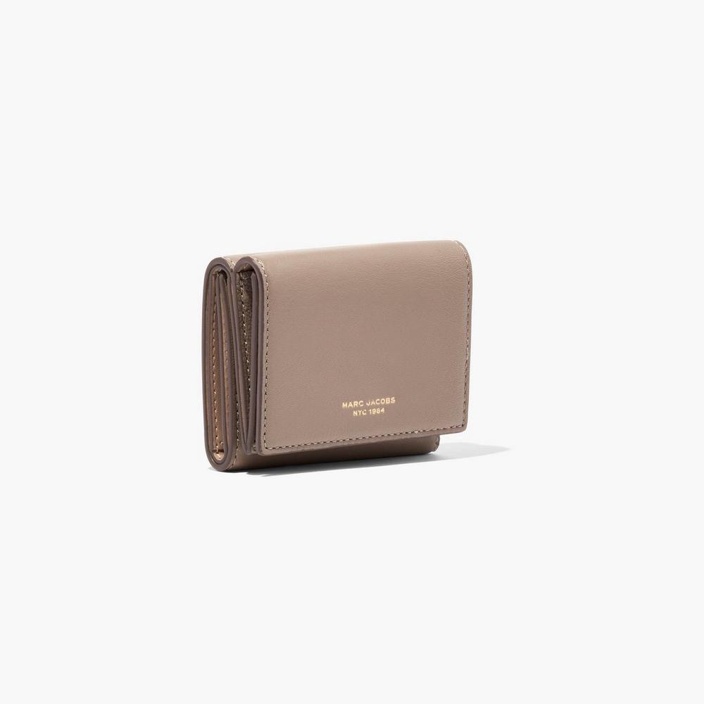 Marc Jacobs Slim 84 Medium Trifold Male Penazenky Damske Hnede | KCJU-94205