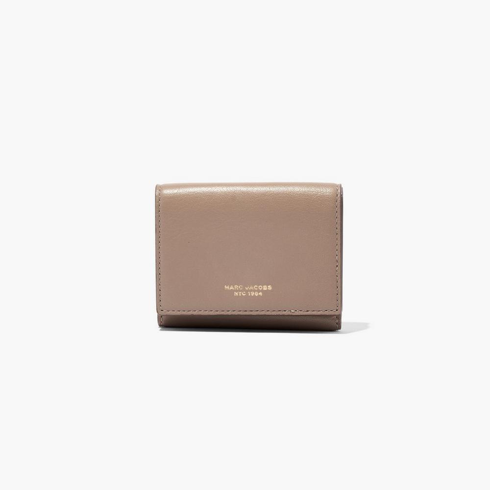 Marc Jacobs Slim 84 Medium Trifold Male Penazenky Damske Hnede | KCJU-94205