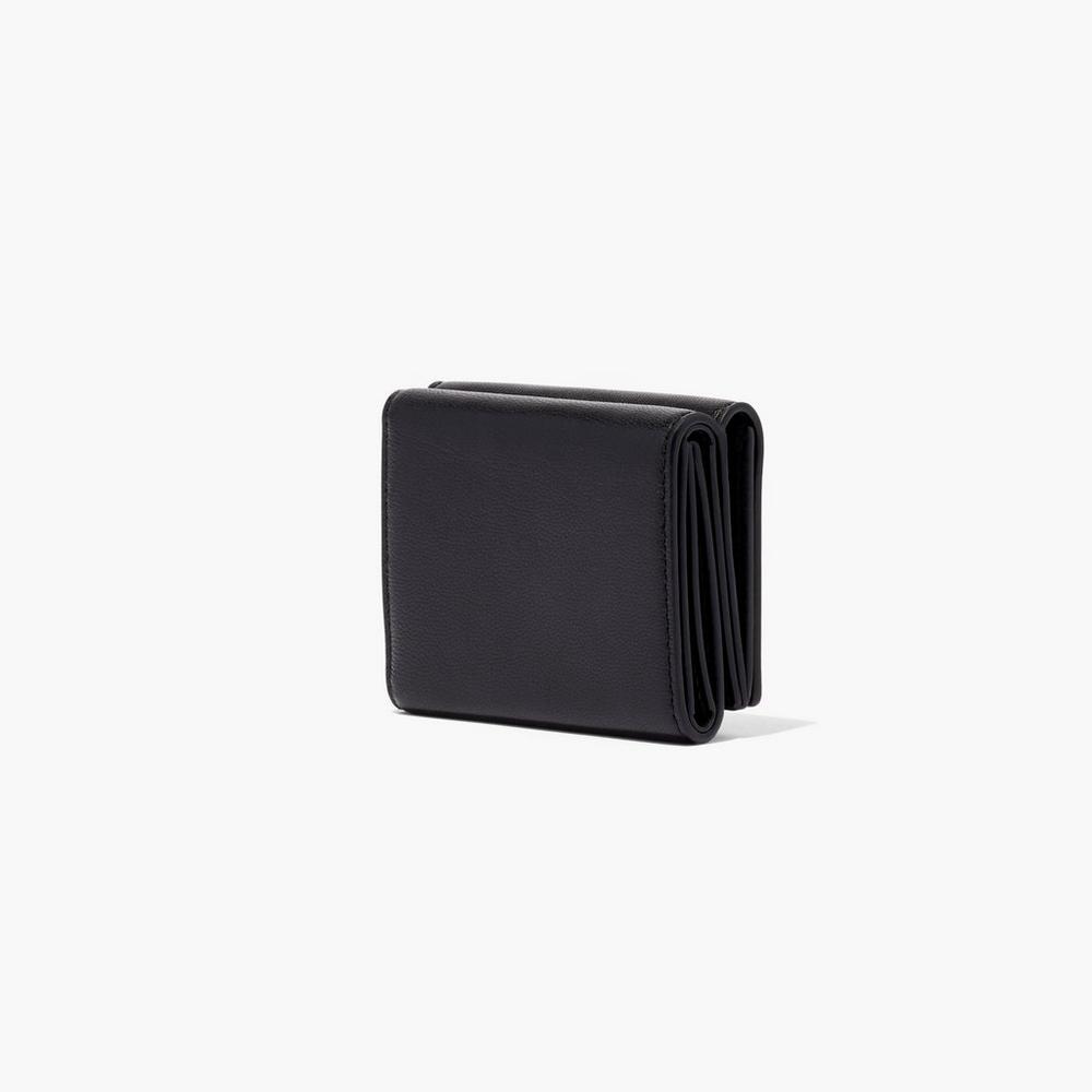 Marc Jacobs Slim 84 Medium Trifold Velke Penazenky Damske Čierne | ISMC-74532