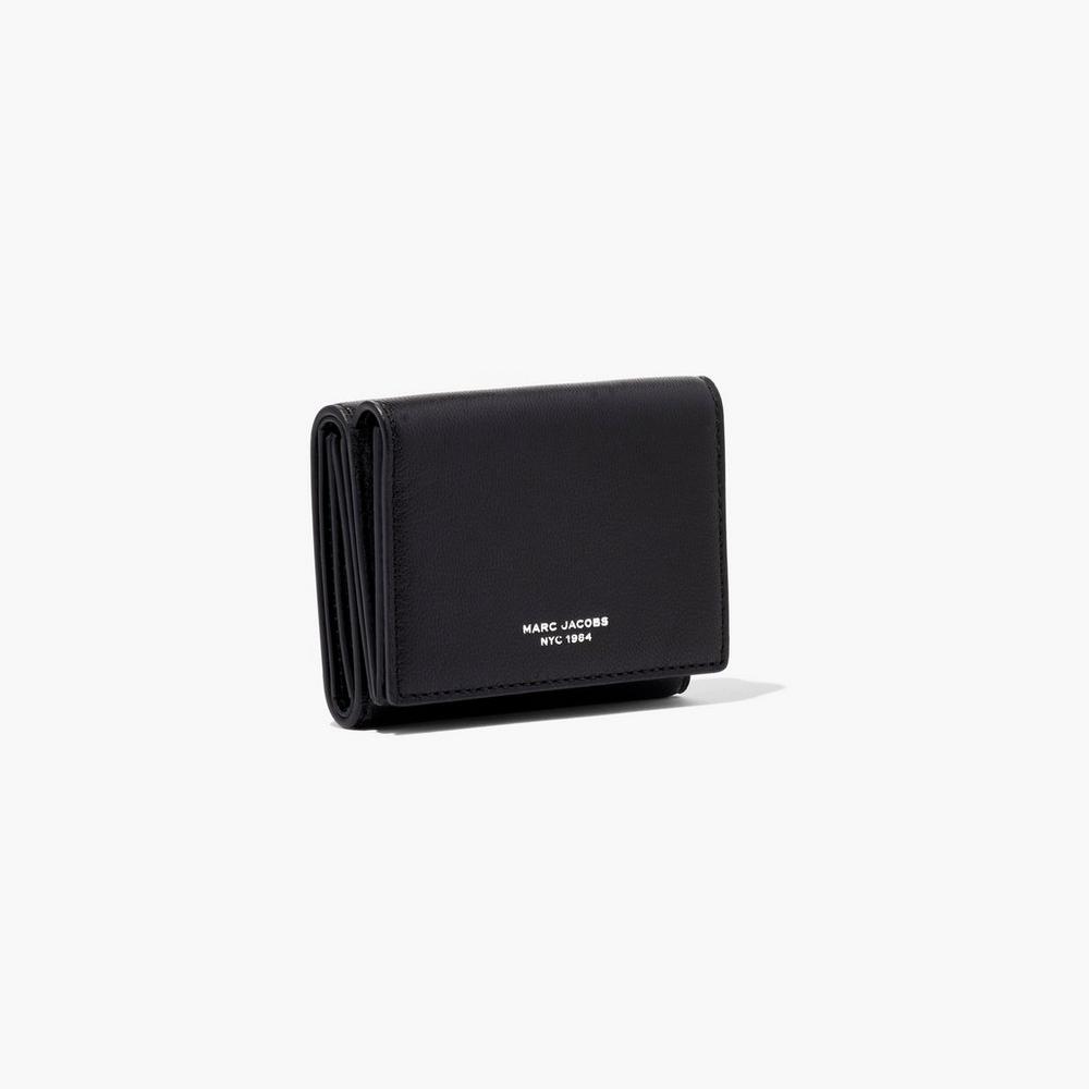 Marc Jacobs Slim 84 Medium Trifold Velke Penazenky Damske Čierne | ISMC-74532