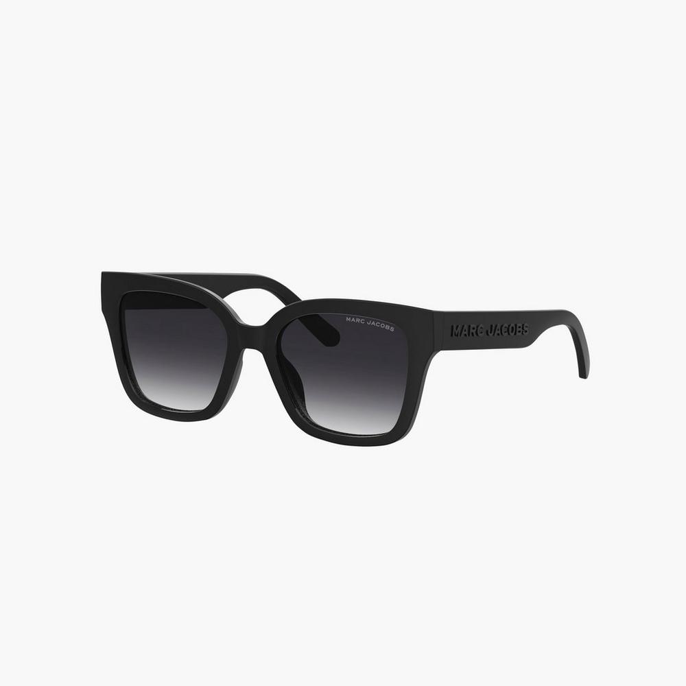 Marc Jacobs Square Slnecne Okuliare Damske Čierne | THGP-49502