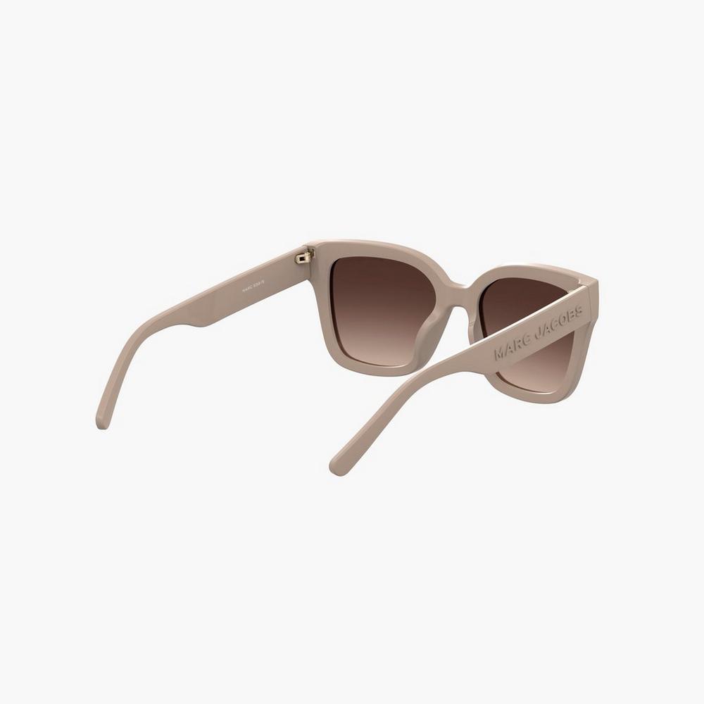 Marc Jacobs Square Slnecne Okuliare Damske Béžové | YTBG-20395