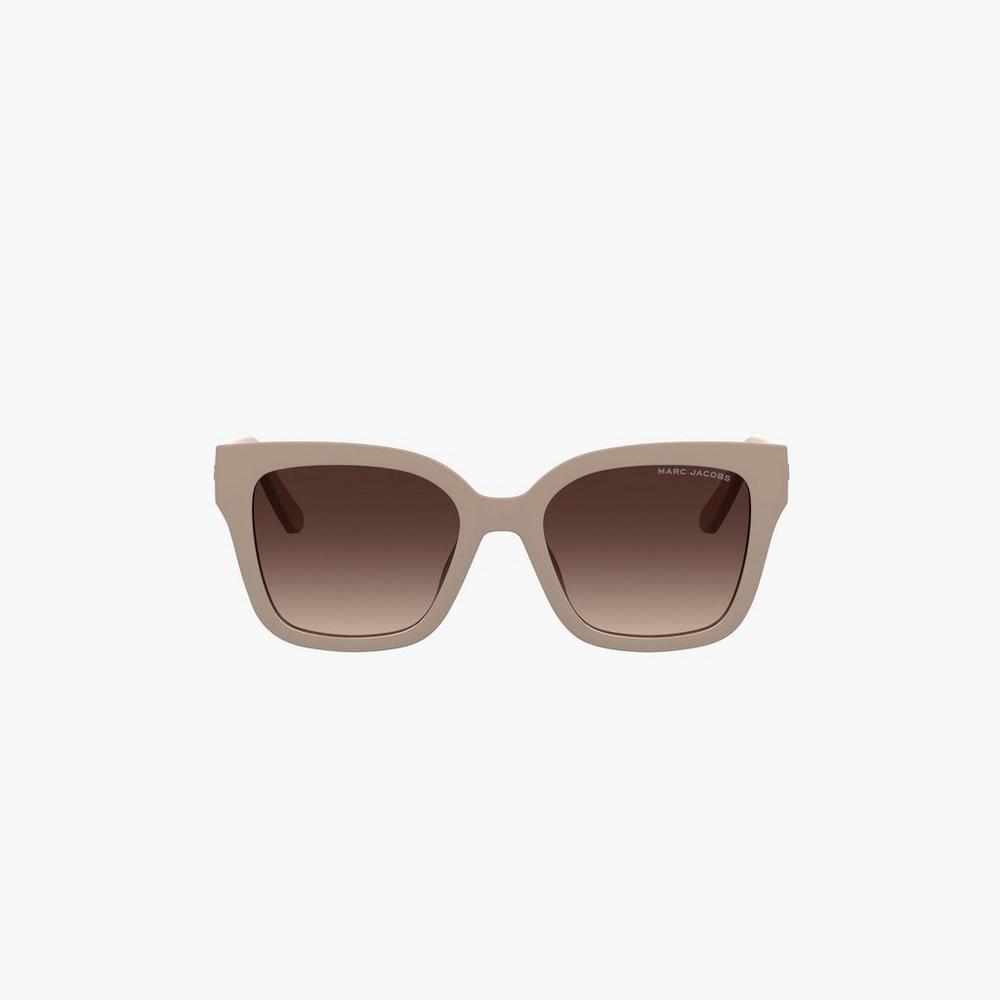 Marc Jacobs Square Slnecne Okuliare Damske Béžové | YTBG-20395