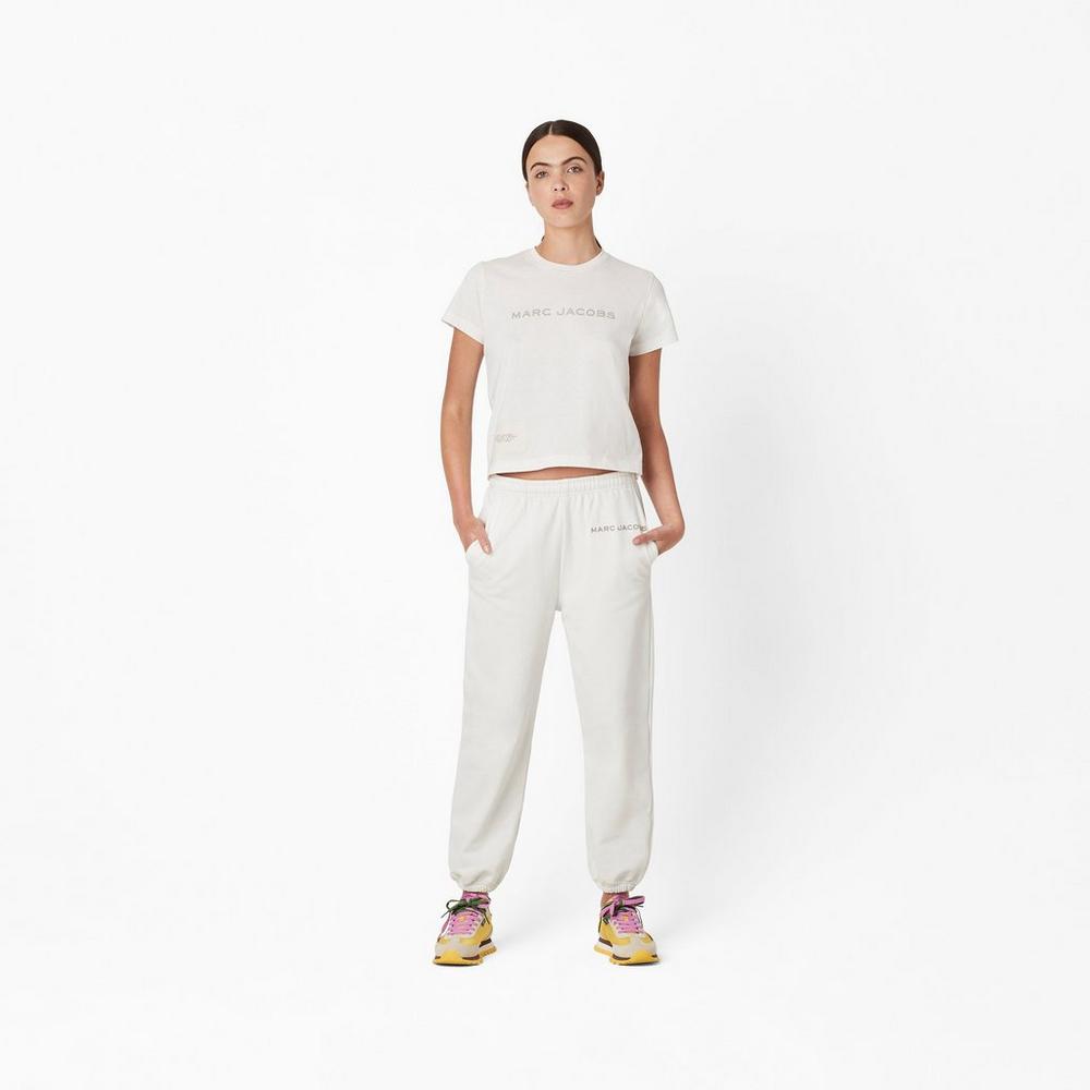 Marc Jacobs Sweatpant Nohavice Damske Biele | CNRY-26581