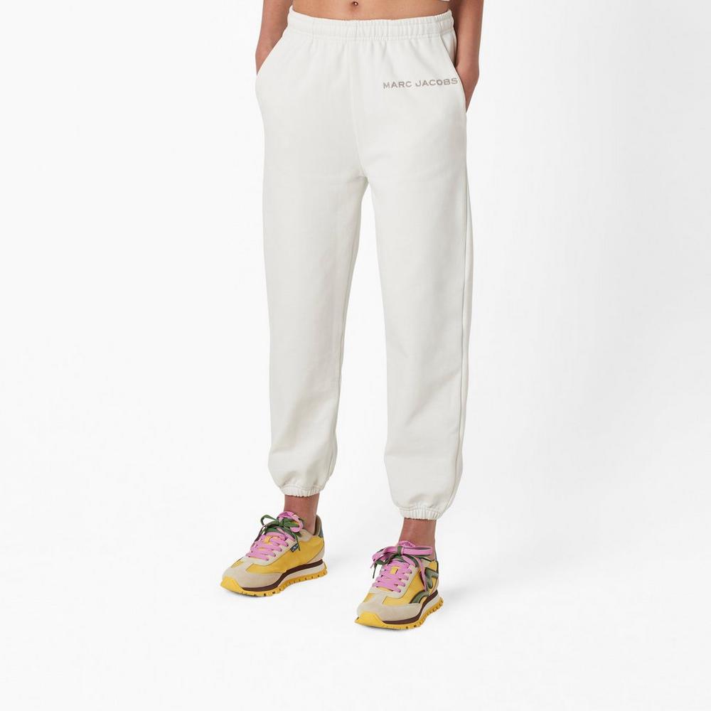 Marc Jacobs Sweatpant Nohavice Damske Biele | CNRY-26581