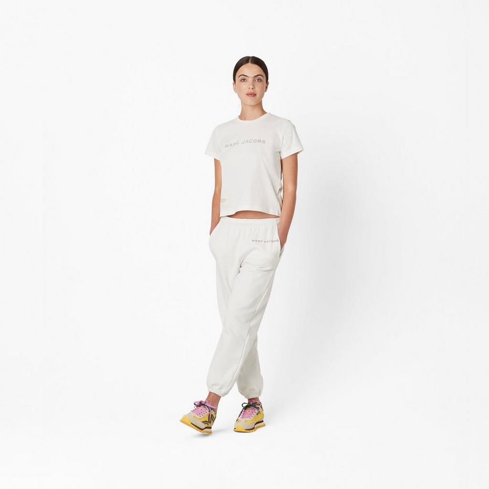 Marc Jacobs Sweatpant Nohavice Damske Biele | CNRY-26581