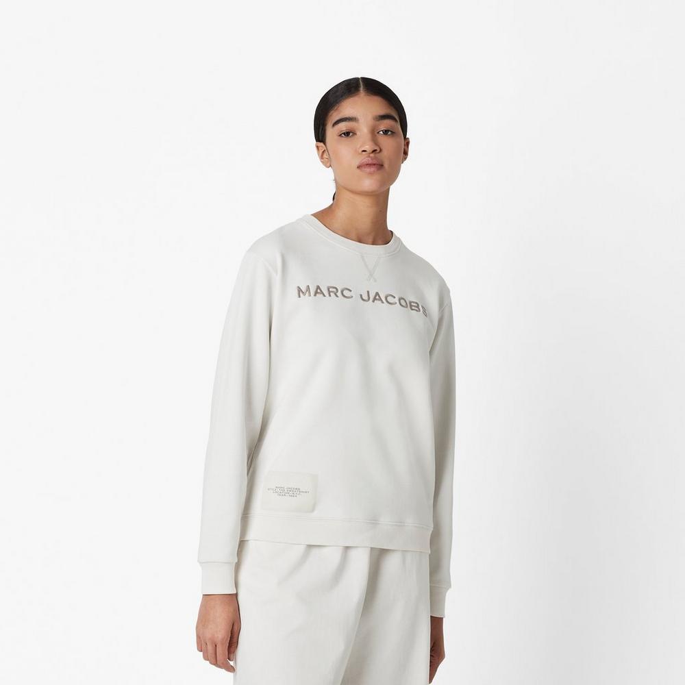 Marc Jacobs Sweatshirt Svetre Damske Biele | VUWX-63425