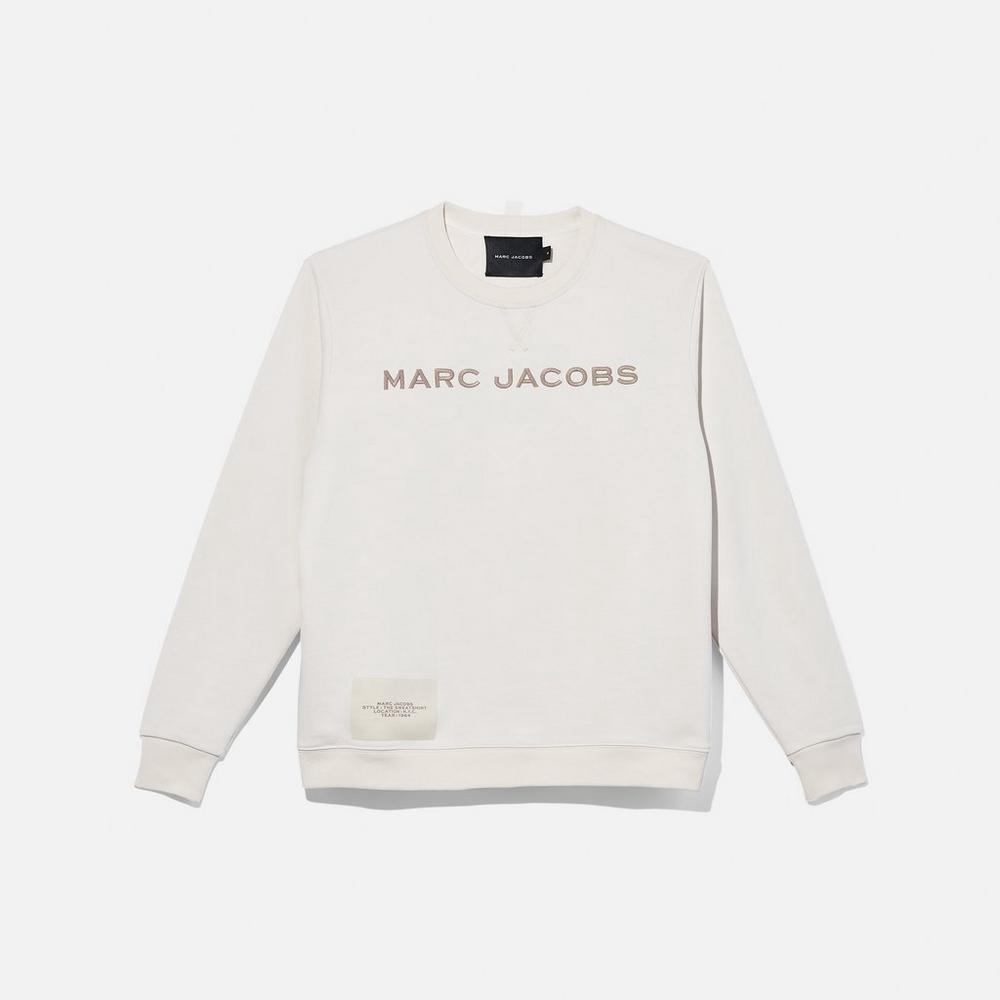 Marc Jacobs Sweatshirt Svetre Damske Biele | VUWX-63425