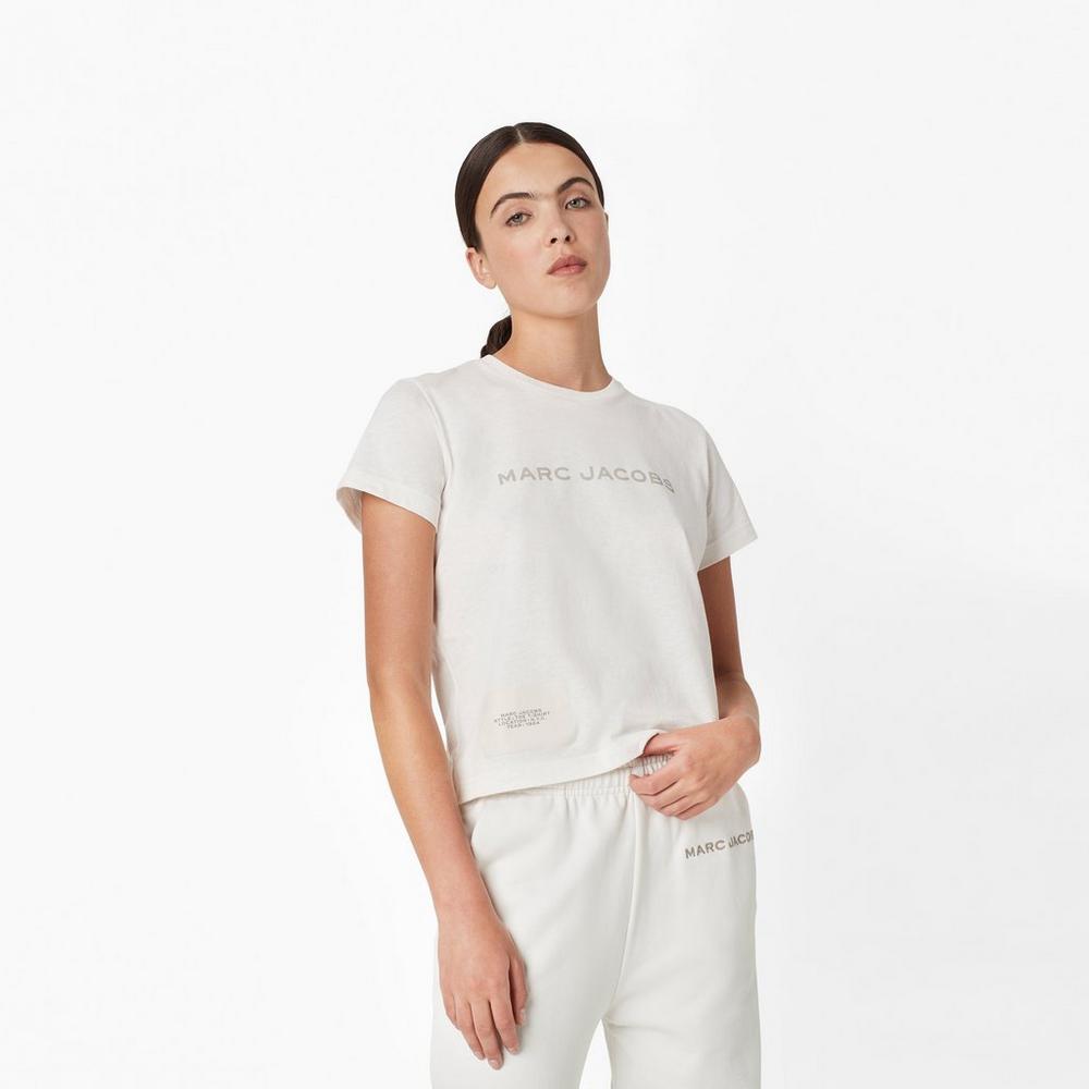 Marc Jacobs T-Shirt Tricko Damske Biele | GYDC-36975