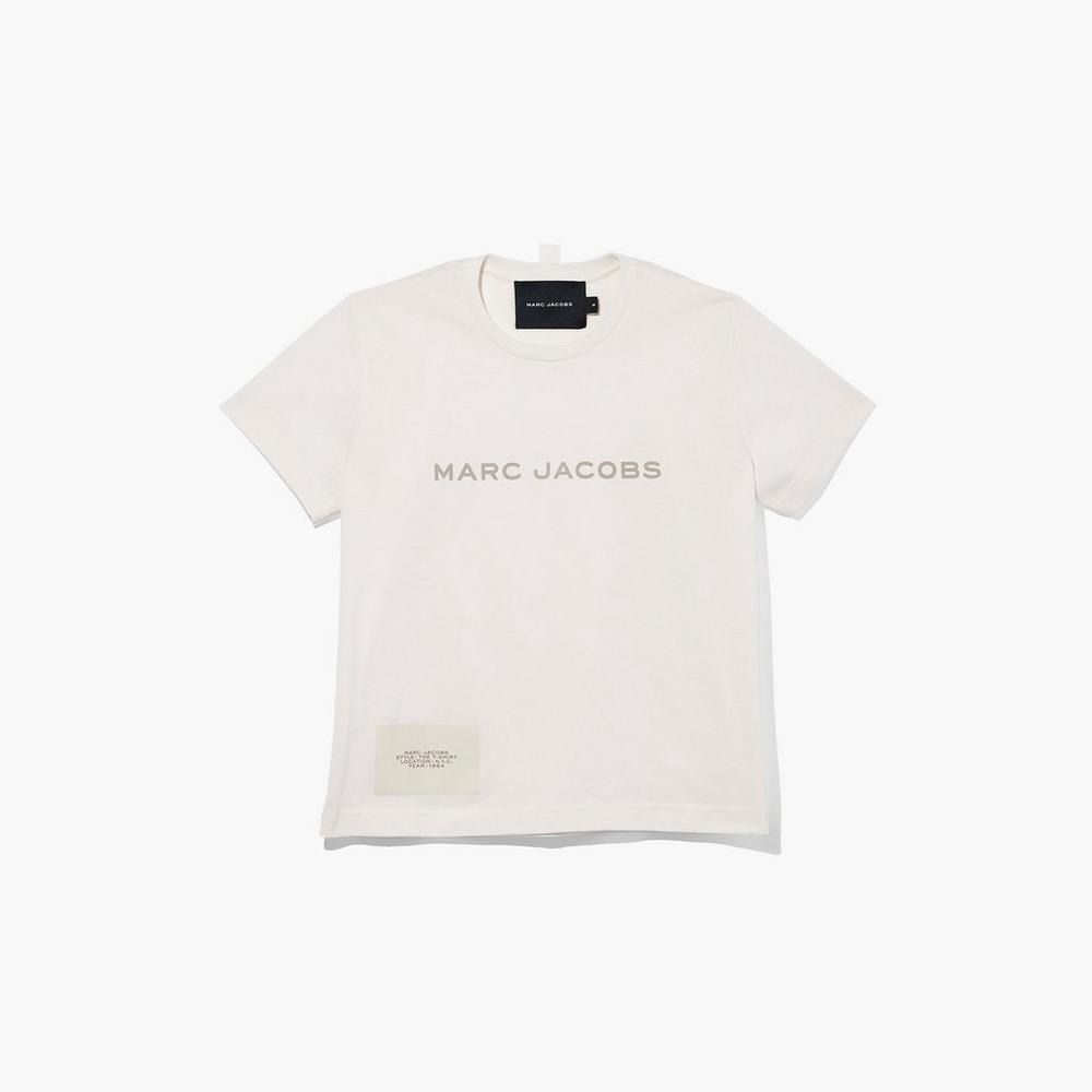 Marc Jacobs T-Shirt Tricko Damske Biele | GYDC-36975