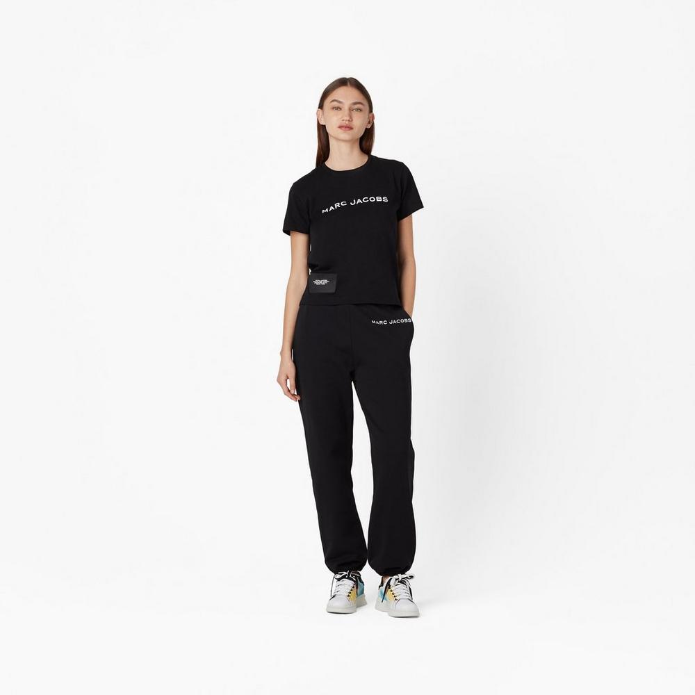 Marc Jacobs T-Shirt Tricko Damske Čierne | IMZY-13046