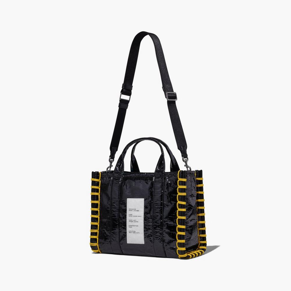 Marc Jacobs Tarp Medium Tote Prenosná Taška Damske Čierne | PWTH-96328