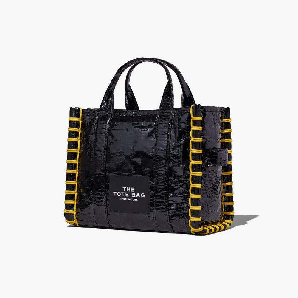 Marc Jacobs Tarp Medium Tote Prenosná Taška Damske Čierne | PWTH-96328
