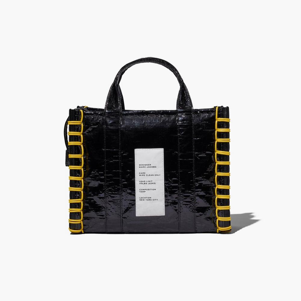 Marc Jacobs Tarp Medium Tote Prenosná Taška Damske Čierne | PWTH-96328