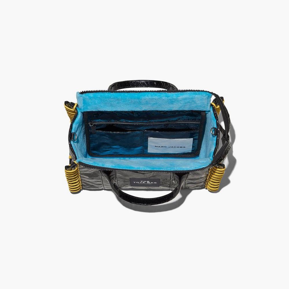 Marc Jacobs Tarp Medium Tote Prenosná Taška Damske Čierne | PWTH-96328