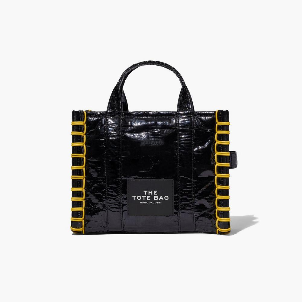 Marc Jacobs Tarp Medium Tote Prenosná Taška Damske Čierne | PWTH-96328