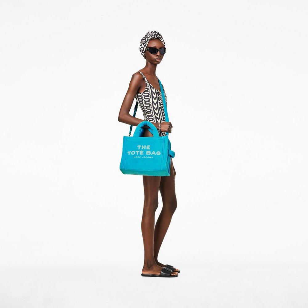 Marc Jacobs Terry Medium Prenosná Taška Damske Darkturquoise | AJXP-95034