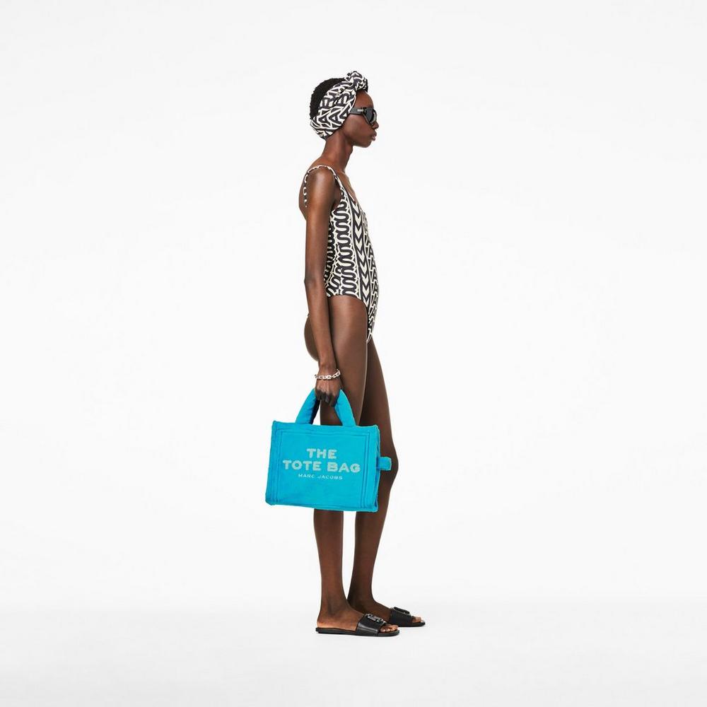 Marc Jacobs Terry Medium Prenosná Taška Damske Darkturquoise | AJXP-95034