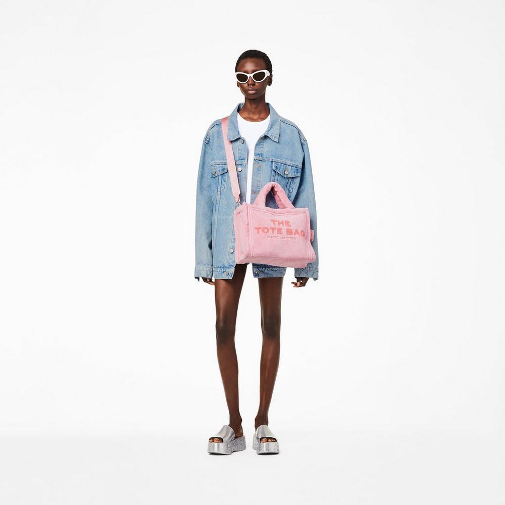 Marc Jacobs Terry Medium Prenosná Taška Damske Svetlo Ruzove | WGHO-46385